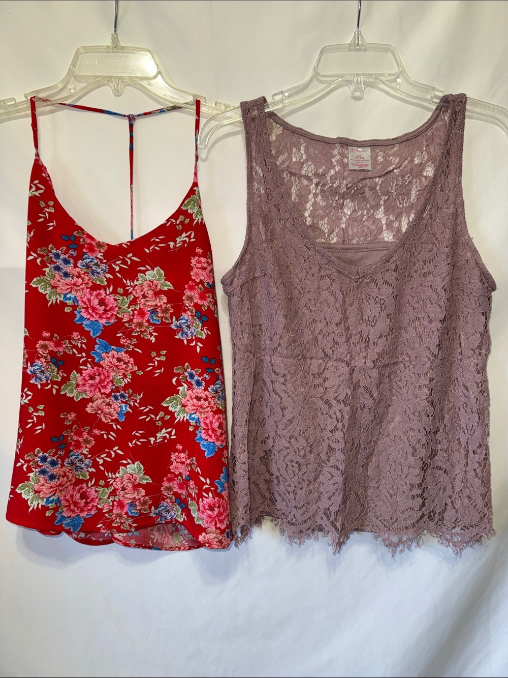 Set of 2 junior tank tops